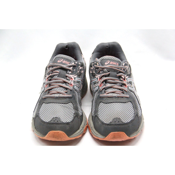 Asics Gel-Venture 6 Trail Running Shoes Womens Size 11 Carbon Gray Seashell Pink - Picture 2 of 10
